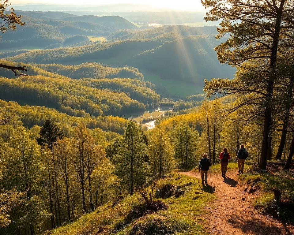 wandelroutes in de Ardennen