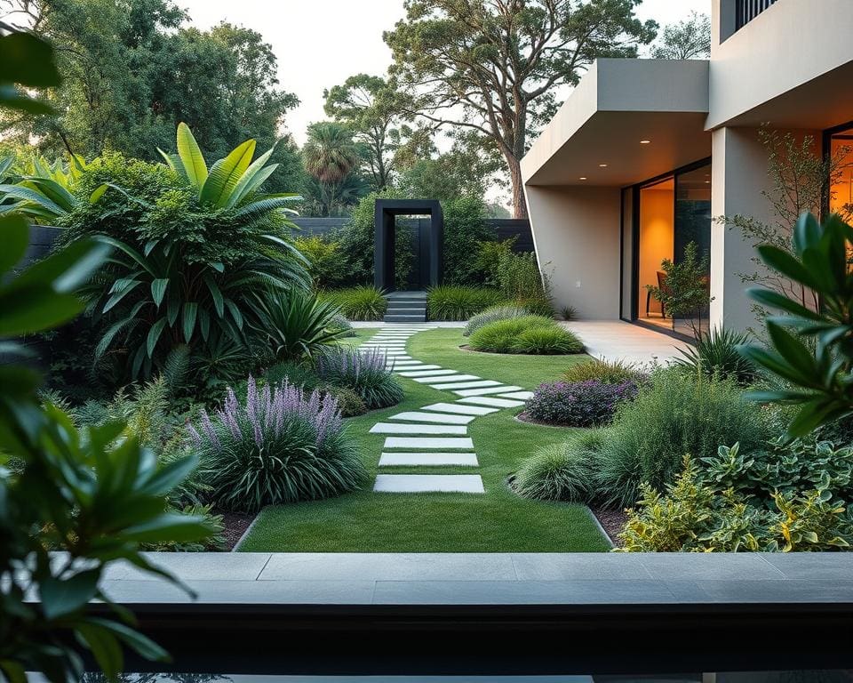 De trends in moderne tuinarchitectuur