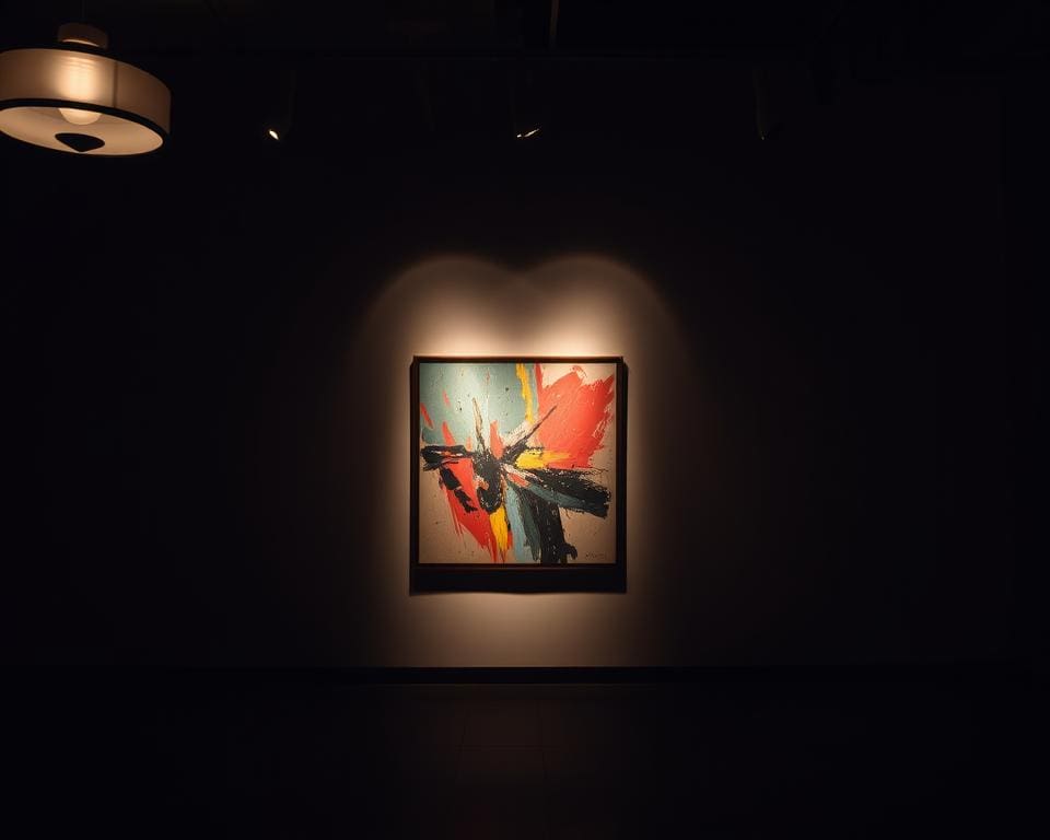 Hoe gebruik je verlichting om kunst te accentueren?