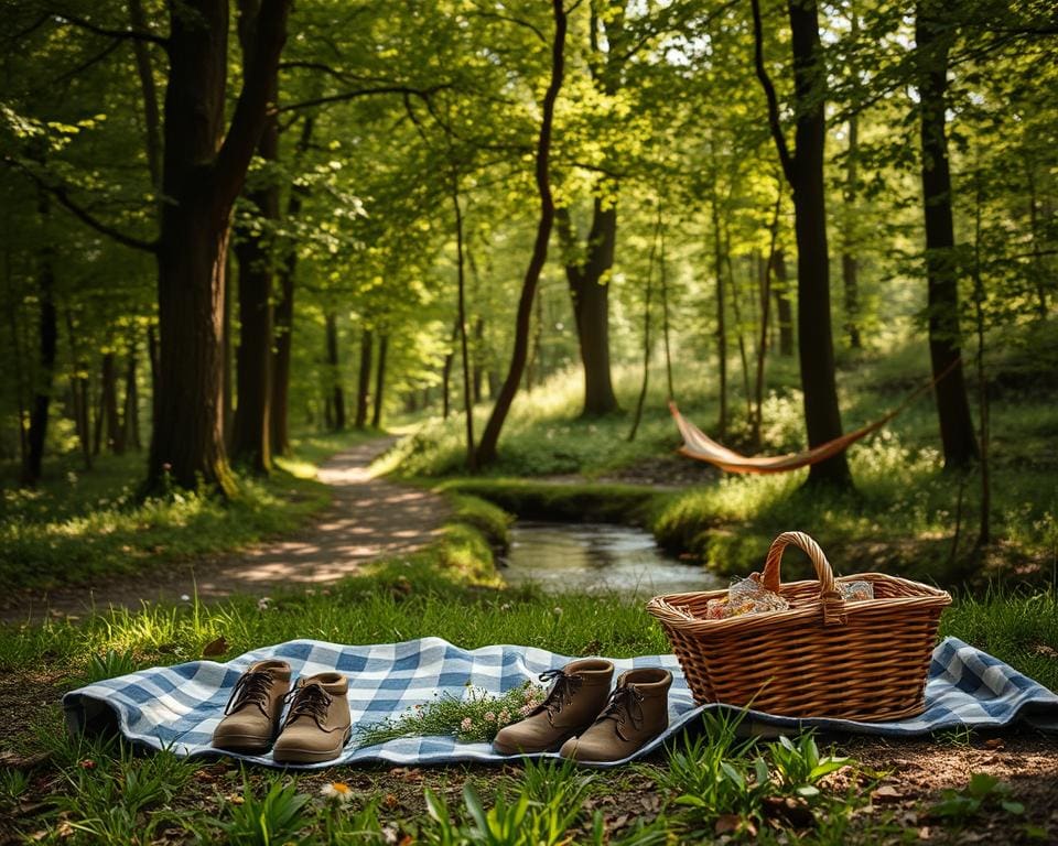 Hoe plan je een ontspannen dag in de bossen?