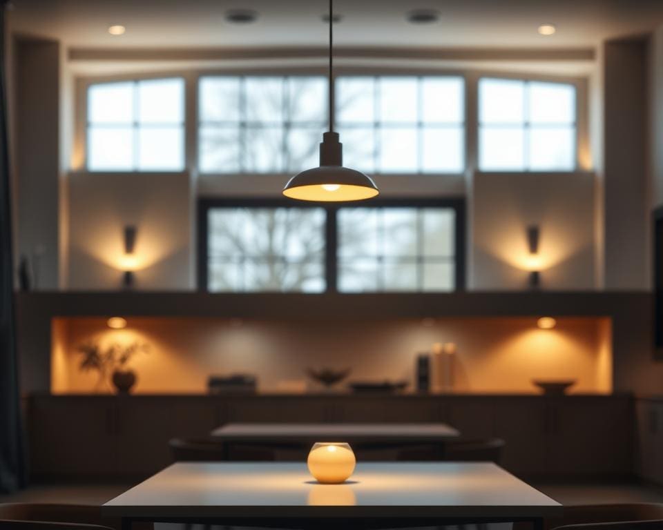 Op welke manier gebruik je licht in lagen?
