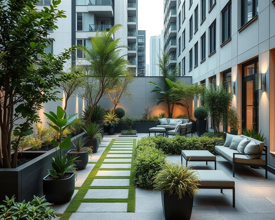 Tips voor de inrichting van een moderne stadstuin