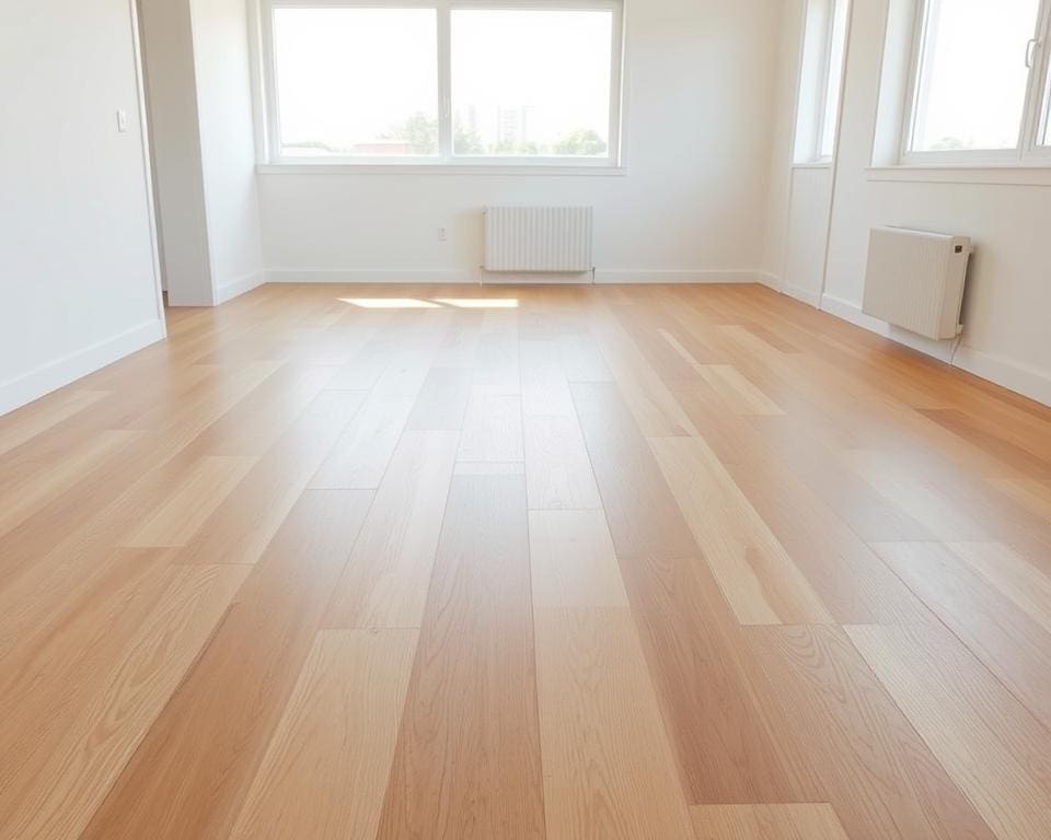 Wat maakt een houten vloer onderhoudsarm?
