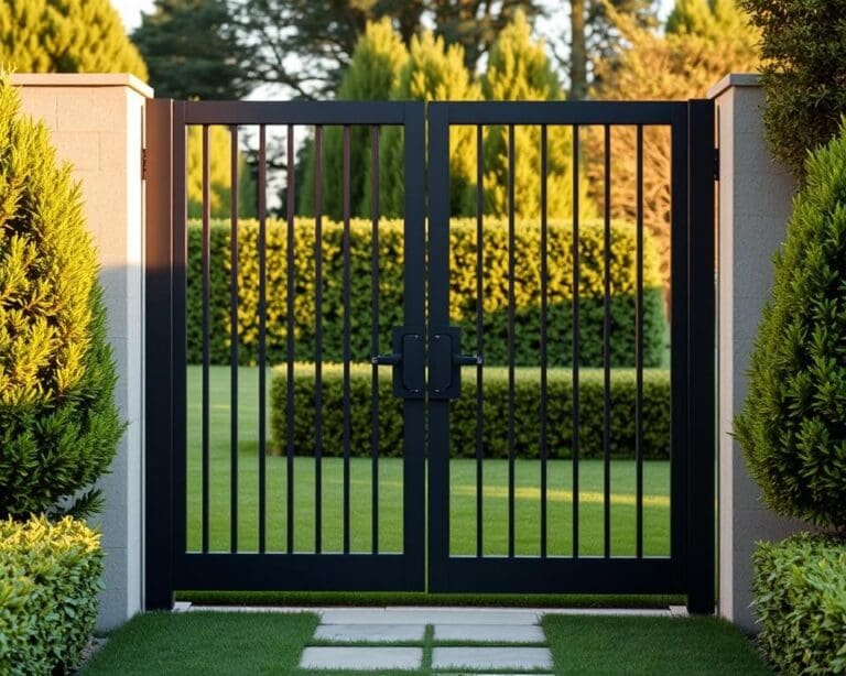 Wat maakt een moderne tuinpoort online bestellen zo eenvoudig?