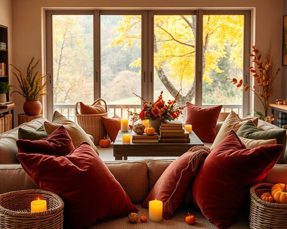 Welke accessoires geven seizoenssfeer in huis?