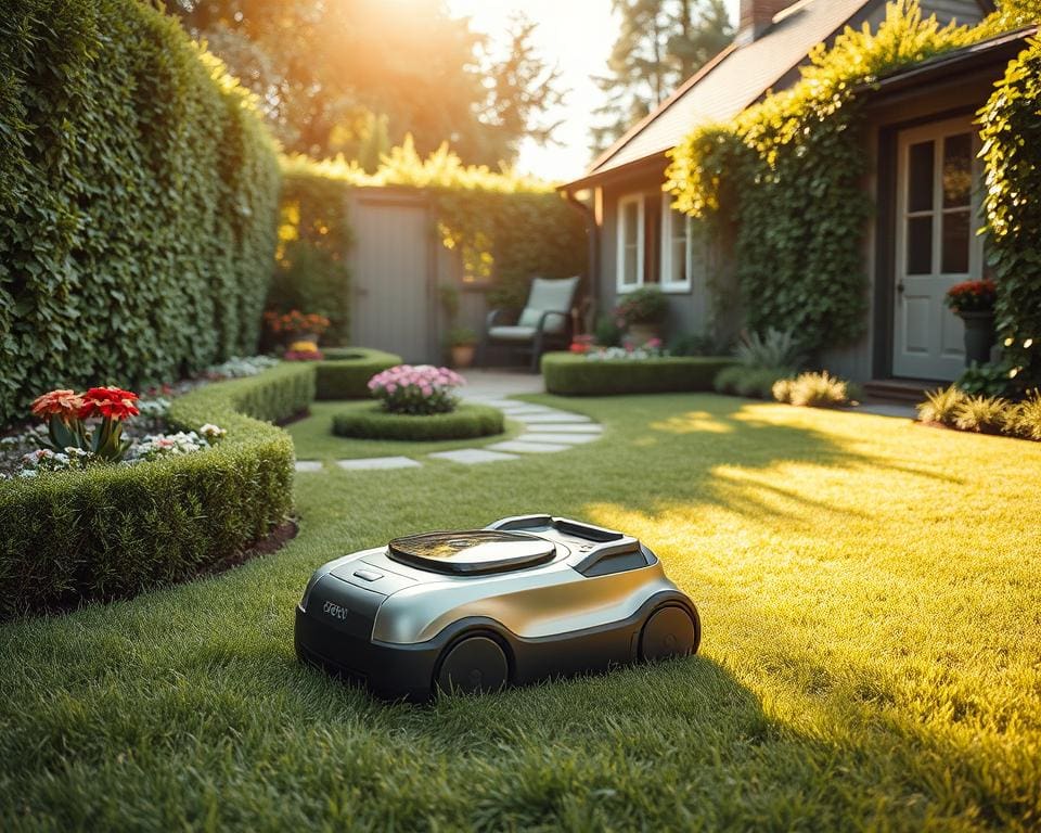Welke robotmaaier is geschikt voor kleine tuinen?