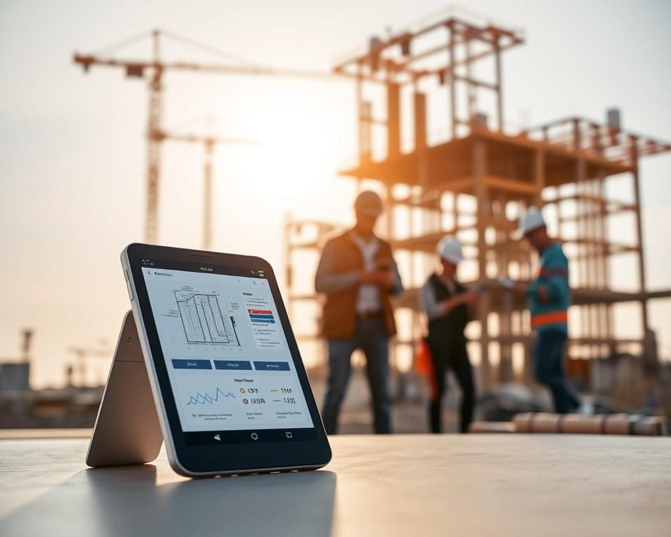 Efficiënt werken met mobiele bouwapps
