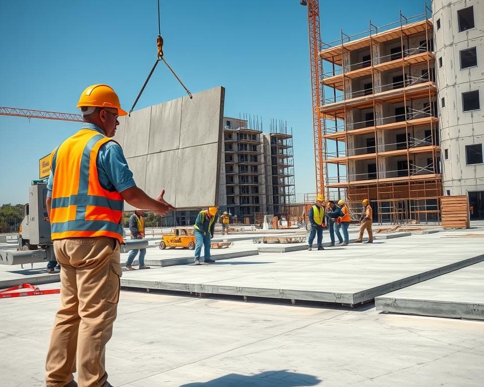Hoe bieden betonnen vloerdelen snelheid op de bouwplaats?