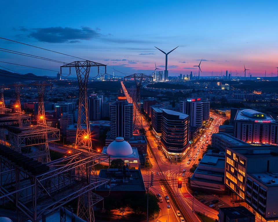 Smart grids en energiebeheer in steden