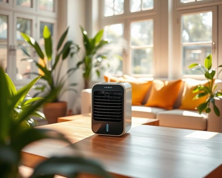 Wat maakt een mini-luchtkoeler handig op warme dagen?