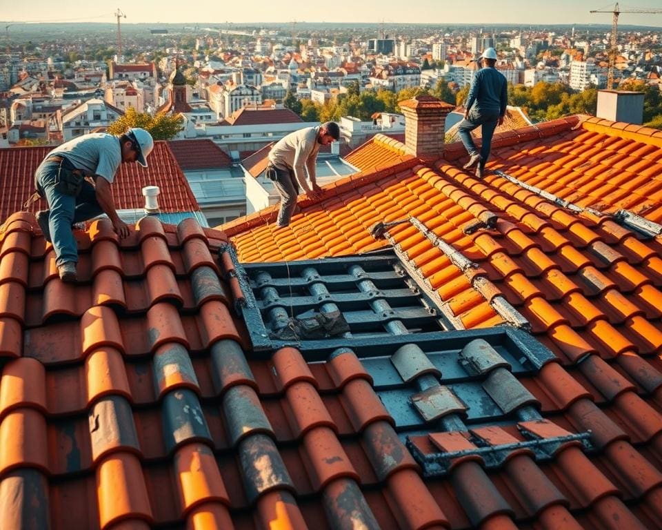 Welke dienst ondersteunt je bij dakrenovaties?