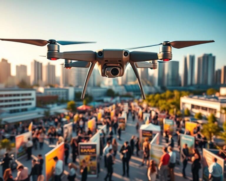 Hoe leveren drone beelden meer zichtbaarheid voor marketing?