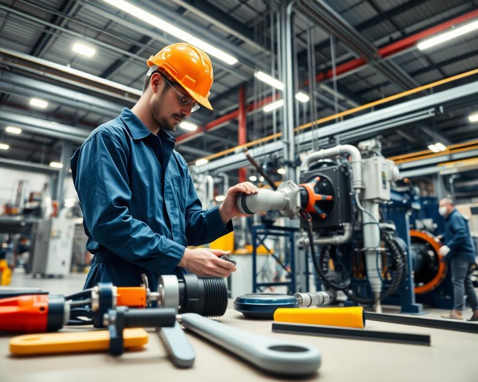 Hoe werkt een installatiemonteur in de industrie?