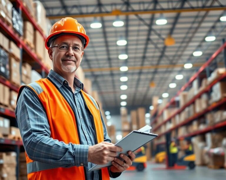 Wat doet een magazijnchef in logistieke processen?