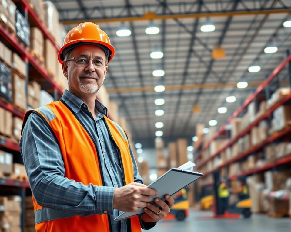 Wat doet een magazijnchef in logistieke processen?