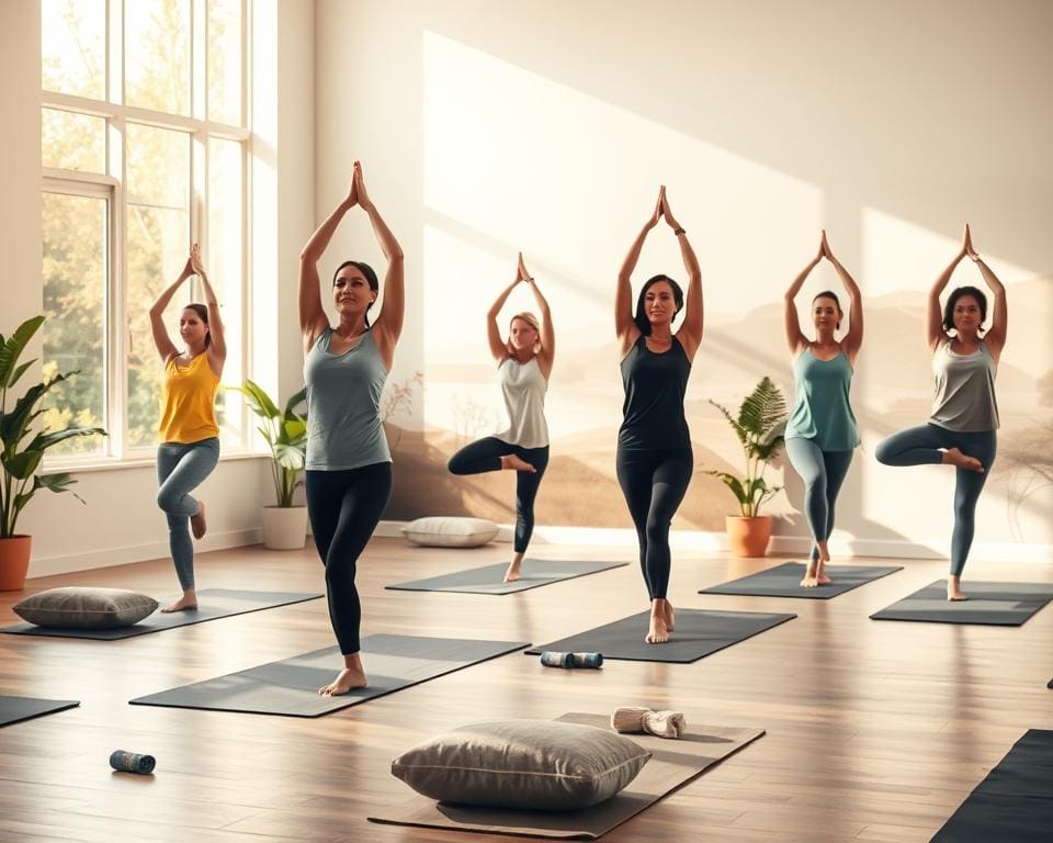 Wat levert het volgen van yogalessen op?