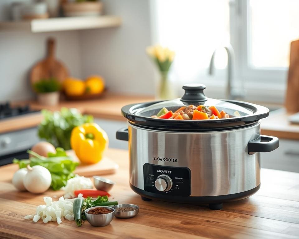 Wat maakt een slowcooker handig voor drukke dagen?