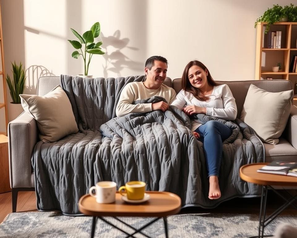 Wat maakt een verzwaringsdeken prettig voor volwassenen?