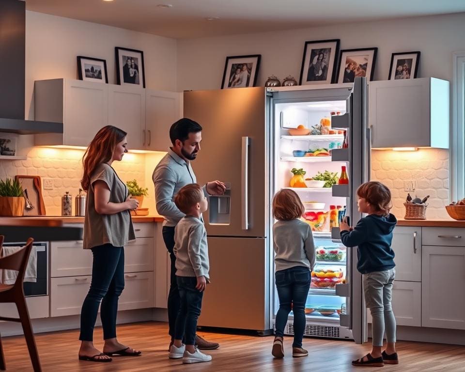 Welke koelkast is geschikt voor een gezin?