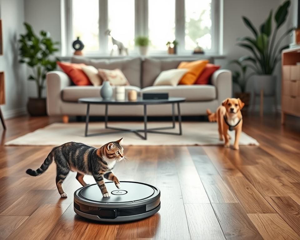 Welke robotstofzuiger is geschikt met huisdieren?