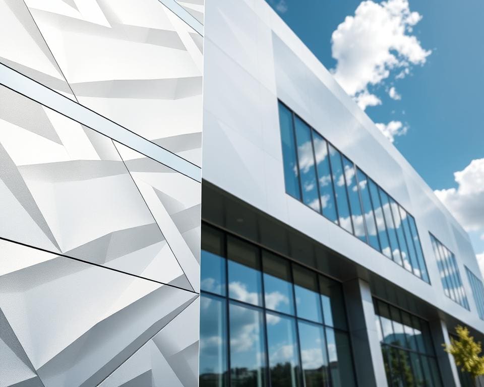Waarom kiezen bedrijven voor aluminium composiet gevelbekleding?