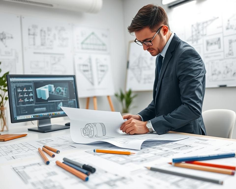 Wat doet een technisch tekenaar?