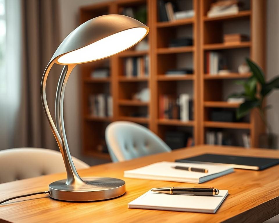 Wat is een goede bureaulamp met dimfunctie?