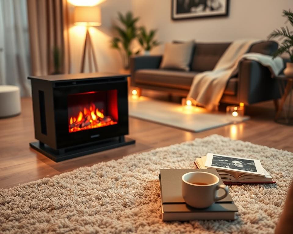Wat maakt een elektrische haard sfeervol?