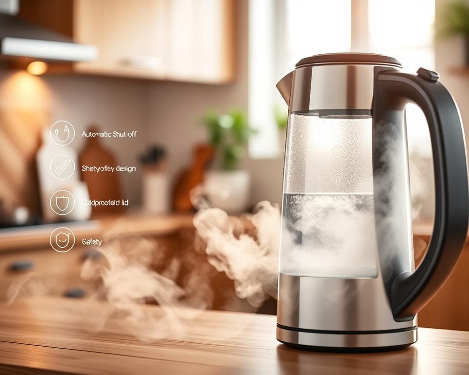 Wat maakt een elektrische waterkoker veilig?