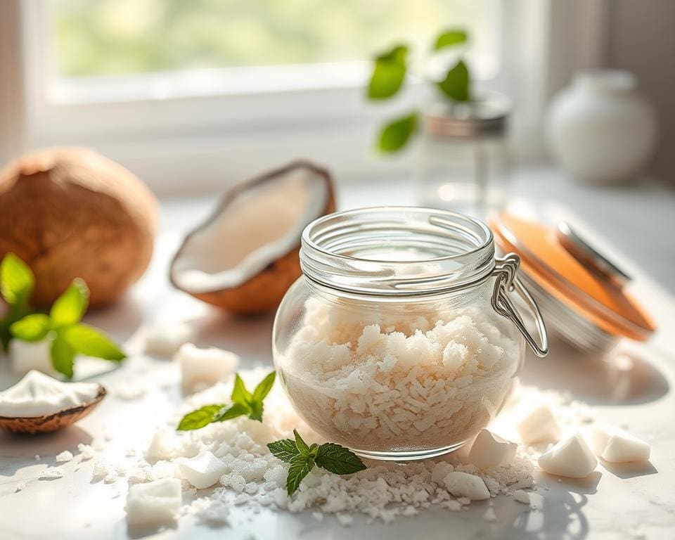Welke body scrub werkt exfoliërend?