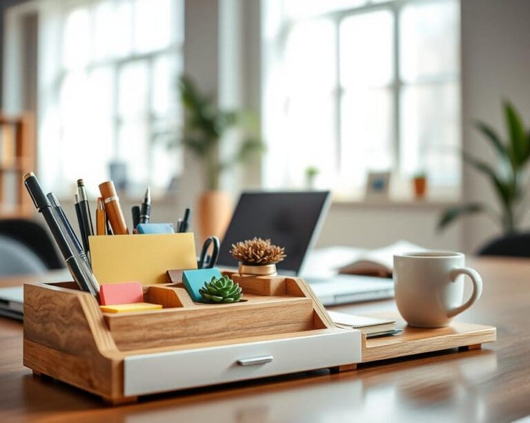 Welke organizer is handig voor bureau?