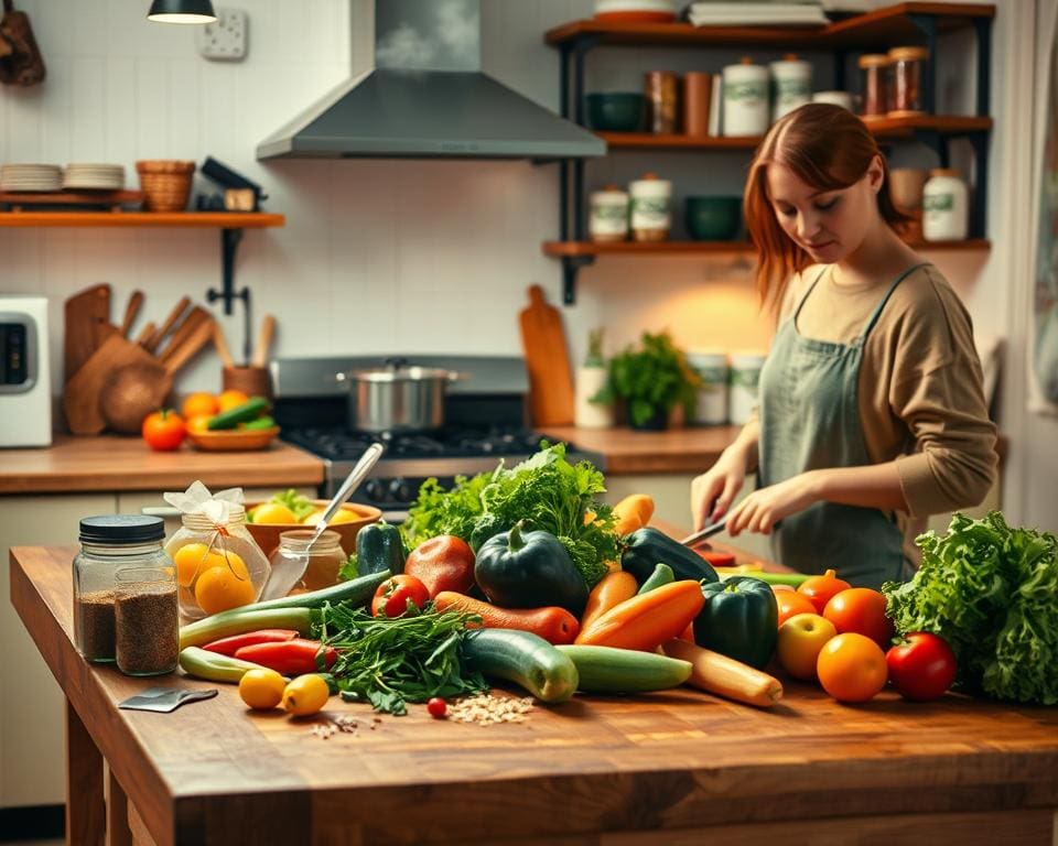Hoe combineer je praktisch en sfeervol koken?