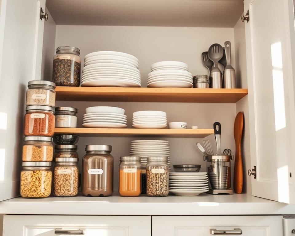 Hoe organiseer je keukenkastjes efficiënt?