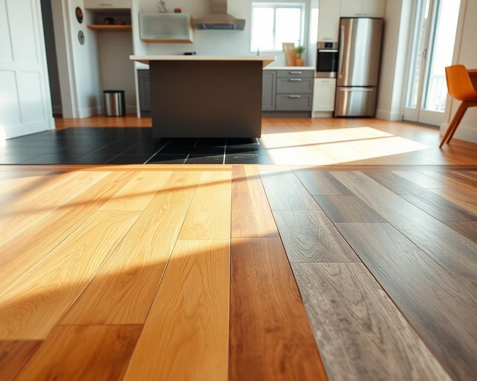 Welke vloer past bij de keuken?