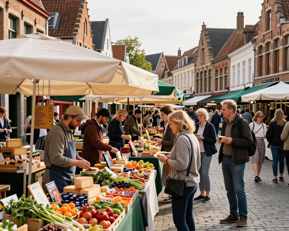 Welke markten zijn leuk om te bezoeken in België?