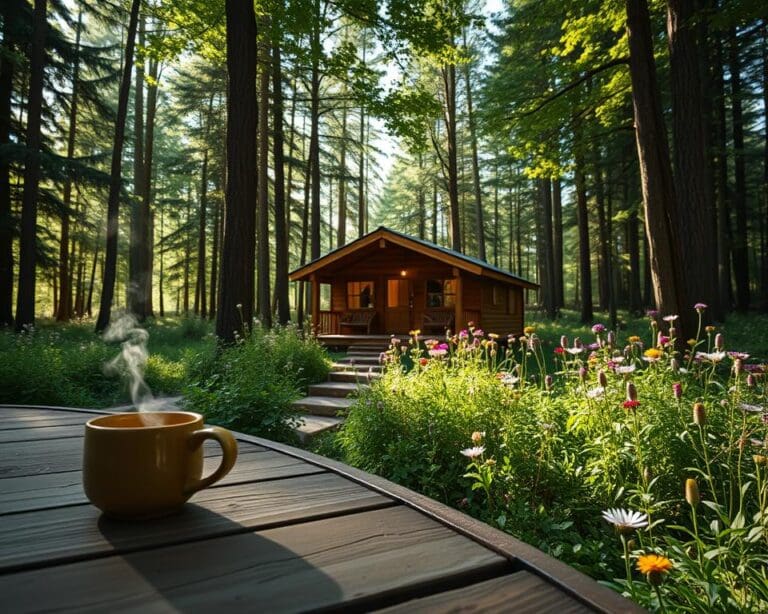 verblijf midden in de natuur