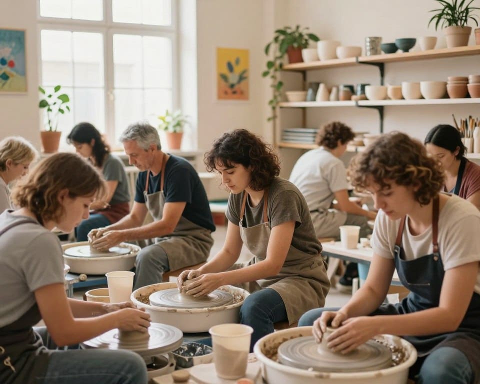 Waar kun je een pottenbak workshop volgen?