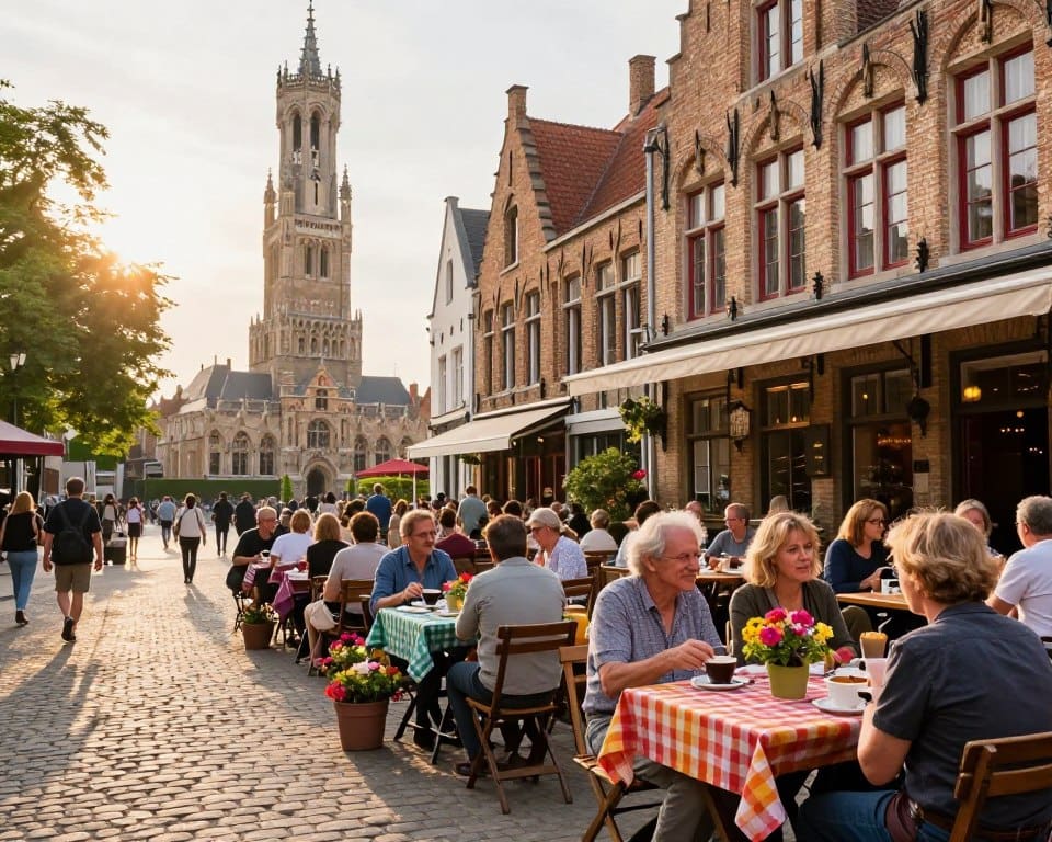 Wat zijn leuke terrasjes in Brugge?