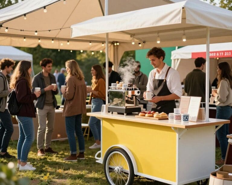 mobiele koffiebar