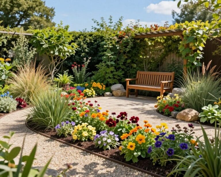 onderhoudsvriendelijke tuin