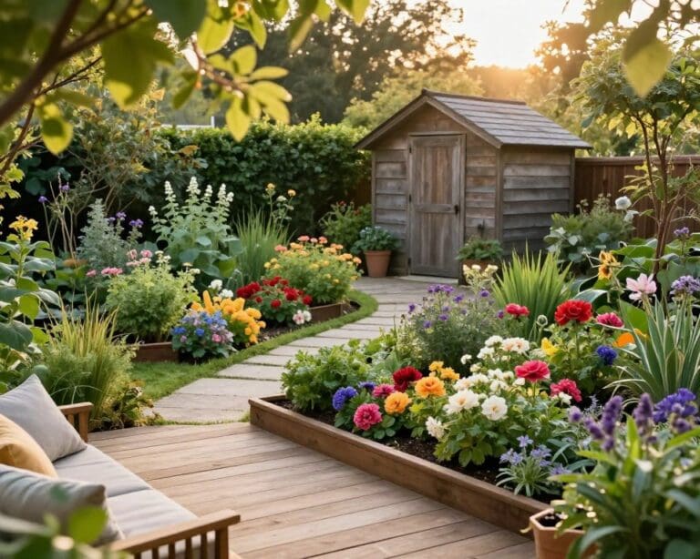 tuin zonder gazon